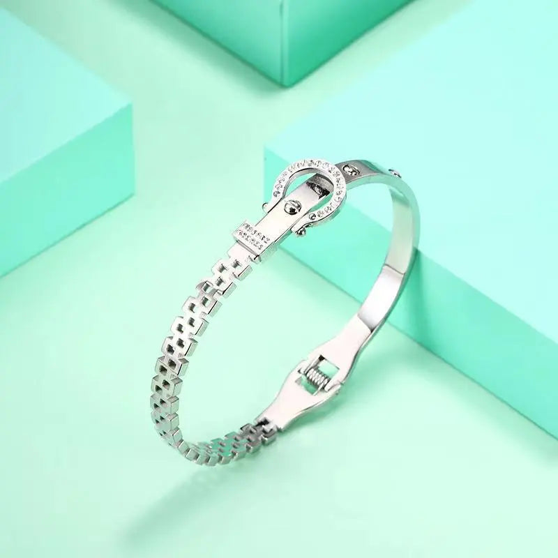 Cuffs Bracelets for Women Stainless Steel - Accessories