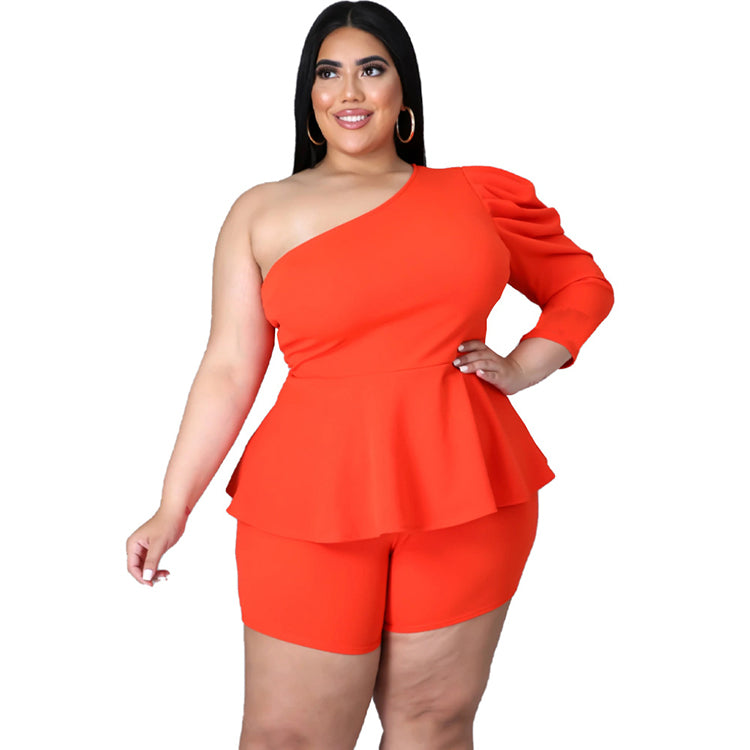 LS Curves  Women Clothing Two Piece Set Shorts Set