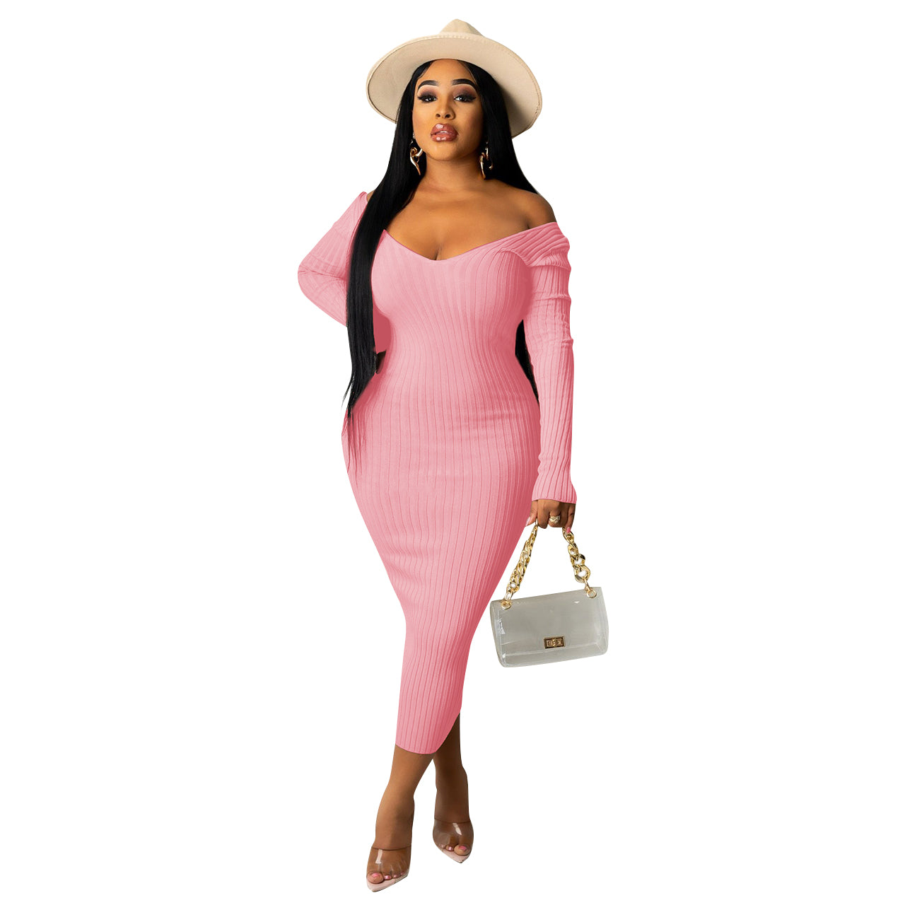 Suspender Vestidos Largos Bodycon Womens Clothing Plus Size Women Long Dress Women 2021 Fall Sexy Dresses