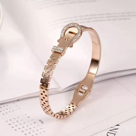 Cuffs Bracelets for Women Stainless Steel - Accessories