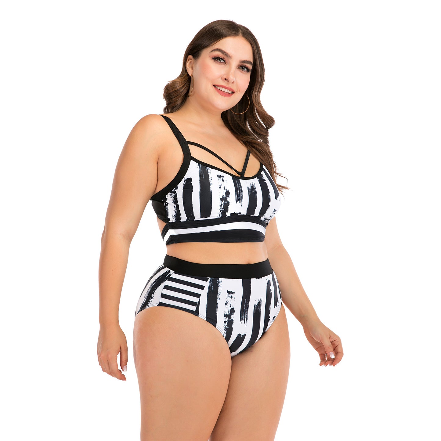 LS Curves  Swimwear  Push Up Bikini 2 Piece Bathing Suit