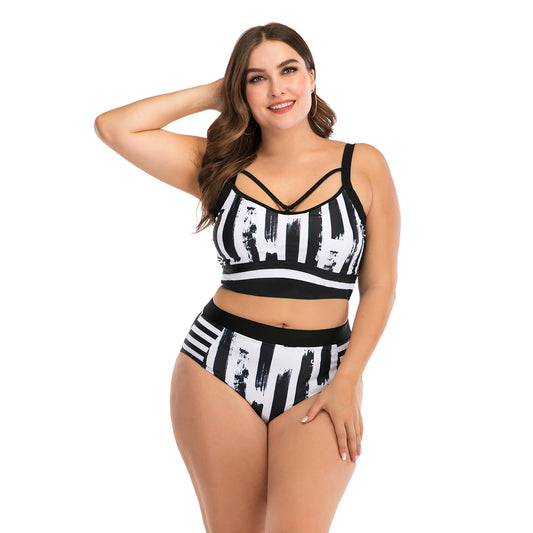 LS Curves  Swimwear  Push Up Bikini 2 Piece Bathing Suit