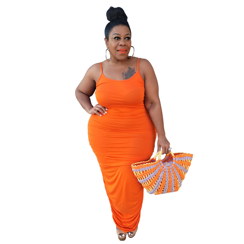LS Curves Plus Size Women Summer Dress