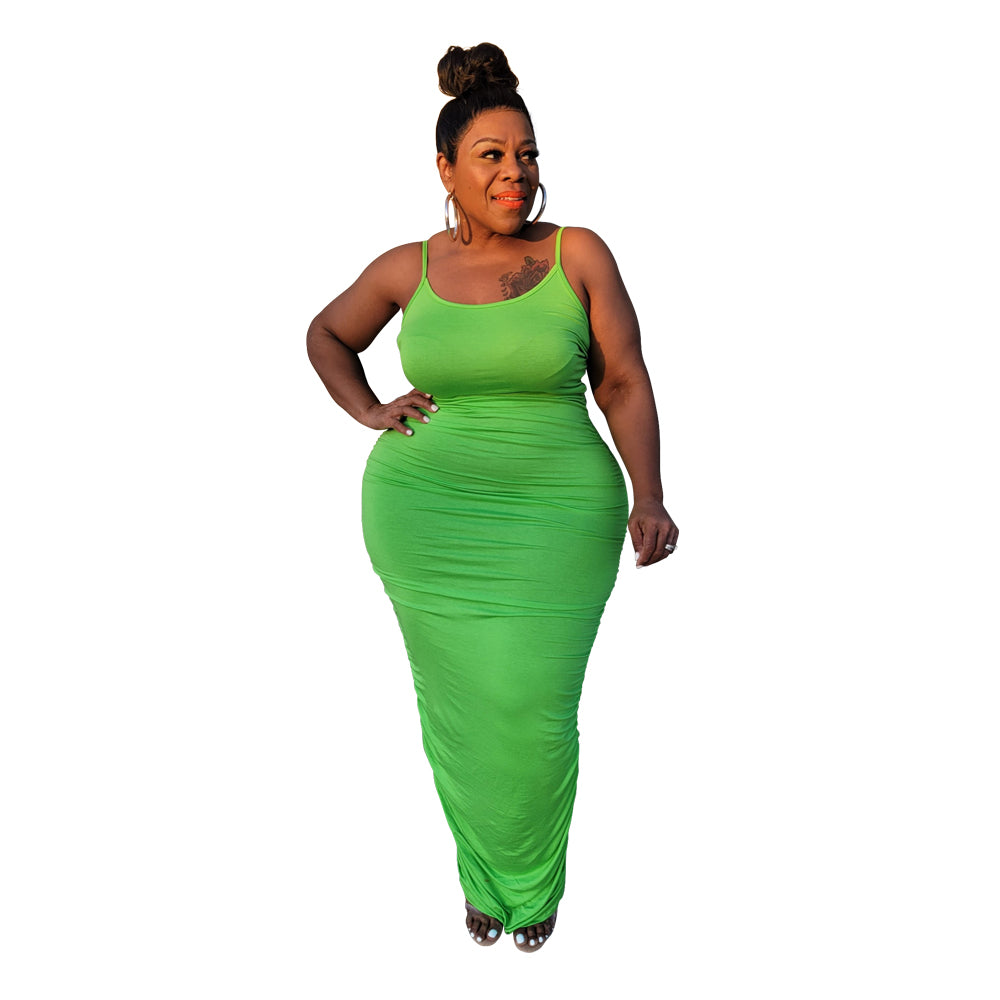 LS Curves Plus Size Women Summer Dress