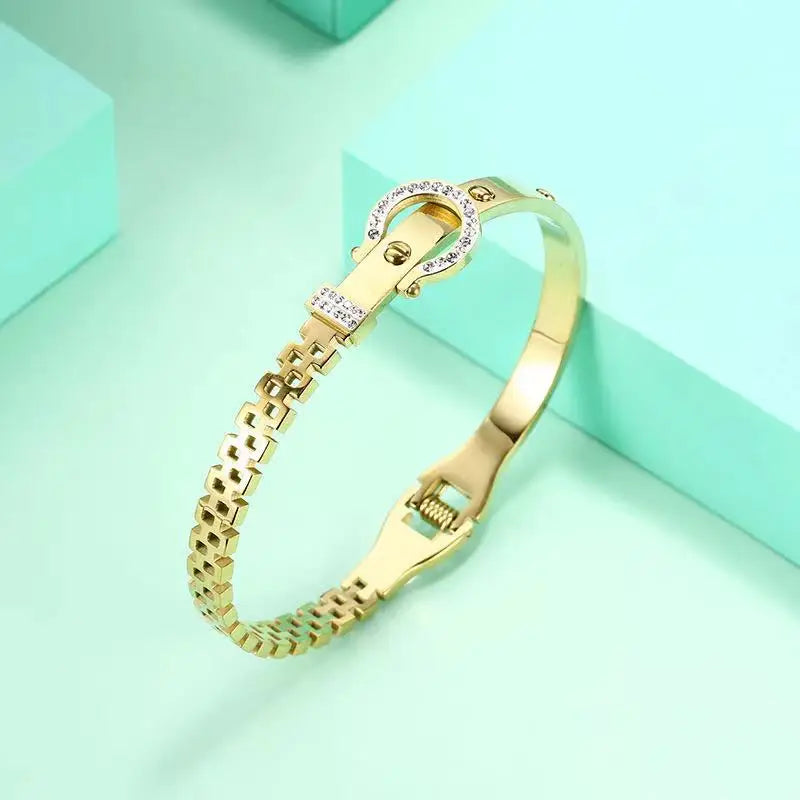 Cuffs Bracelets for Women Stainless Steel - Accessories