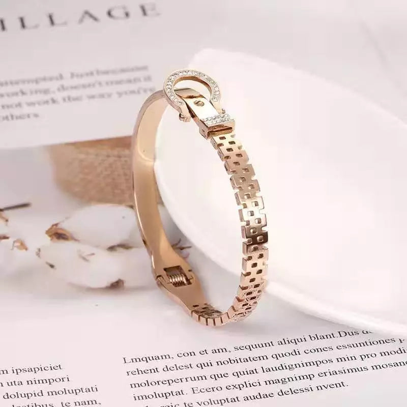 Cuffs Bracelets for Women Stainless Steel - Accessories