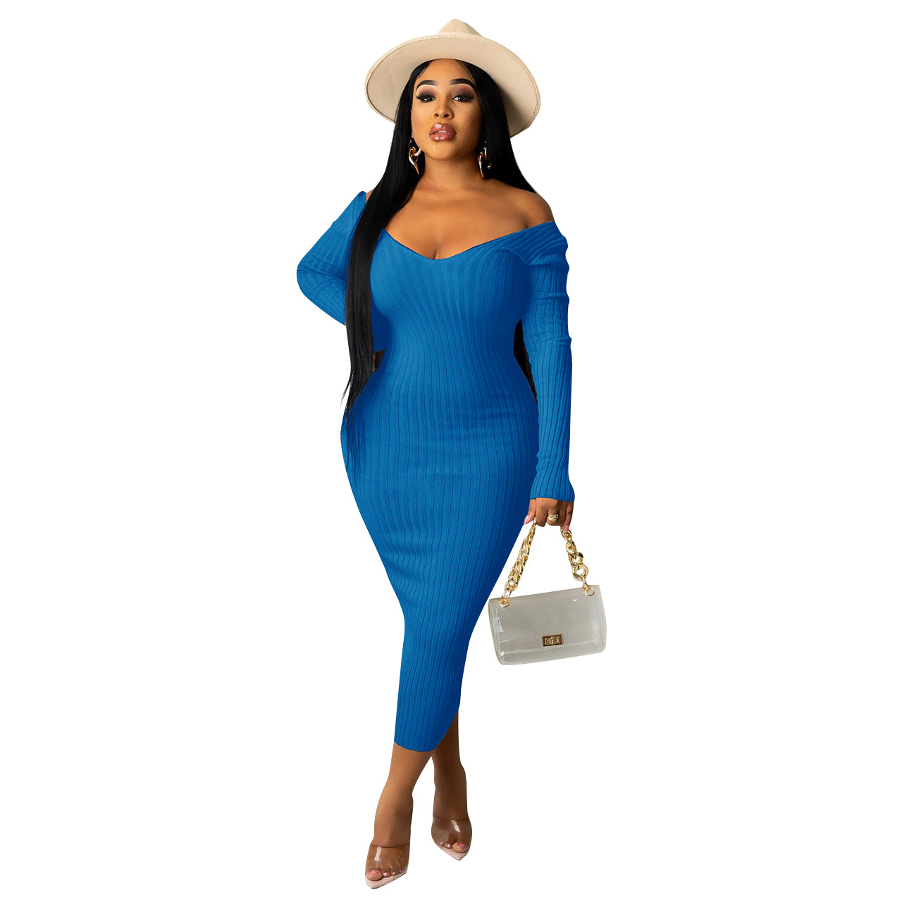 Suspender Vestidos Largos Bodycon Womens Clothing Plus Size Women Long Dress Women 2021 Fall Sexy Dresses
