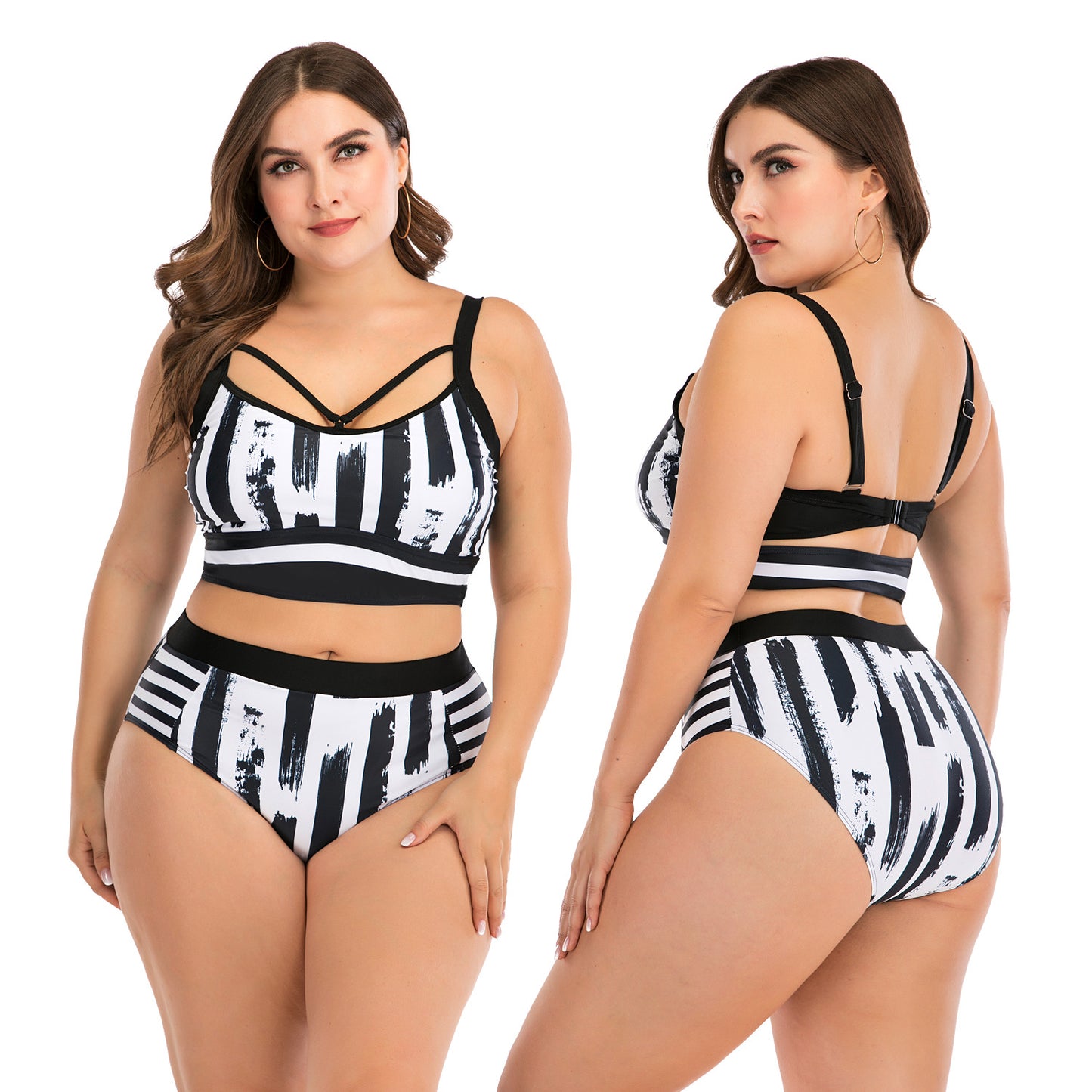 LS Curves  Swimwear  Push Up Bikini 2 Piece Bathing Suit