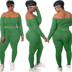 New Arrivals LS Curves Sweater Women's Plus Size Sets